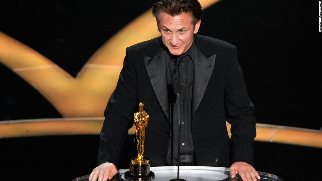 &quot;...For those who saw the signs of hatred as our cars drove in tonight, I think that it is a good time for those who voted for the ban against gay marriage to sit and reflect and anticipate their great shame and the shame in their grandchildren's eyes if they continue that way of support. We've got to have equal rights for everyone.&quot; -- Sean Penn, accepting the best actor in a leading role award for his role in &quot;Milk&quot; at the 81st Academy Awards on February 22, 2009 at the Kodak Theater&lt;br /&gt;