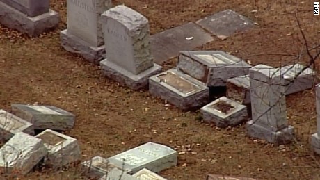 JCCs threatened, Jewish cemeteries vandalized