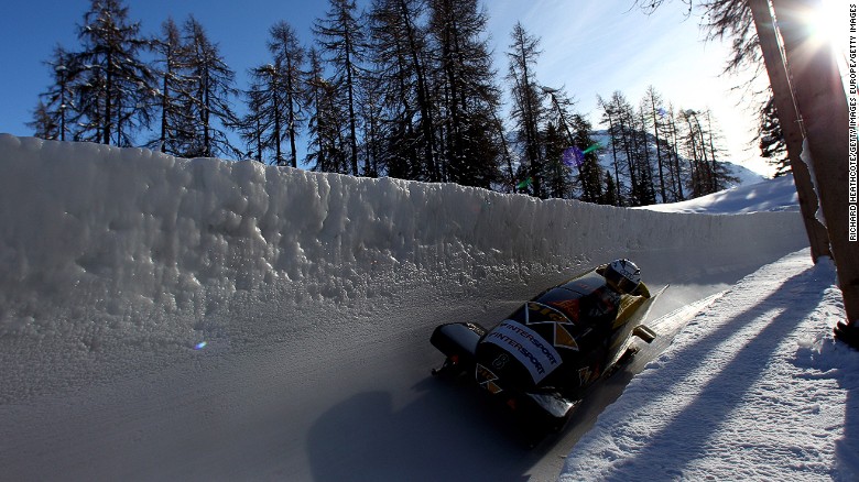 Riding the world's oldest bobsled track
