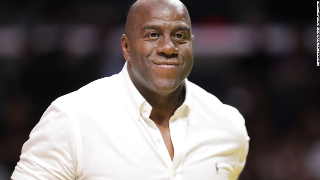 Magic Johnson to run front office for Lakers - CNN