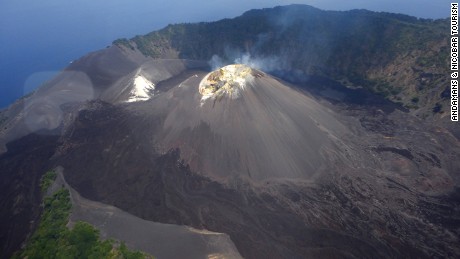 India's Barren Island volcano active again - CNN