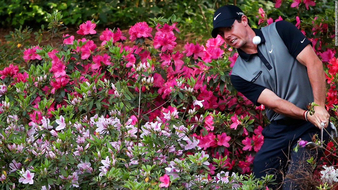 Many of those memorable Masters moments have been framed by the dazzling display the azaleas provide. Rory McIlroy&#39;s capitulation in the 2011 tournament, when his four-shot lead on the final day evaporated in the space of three holes, led him deep into azalea territory.