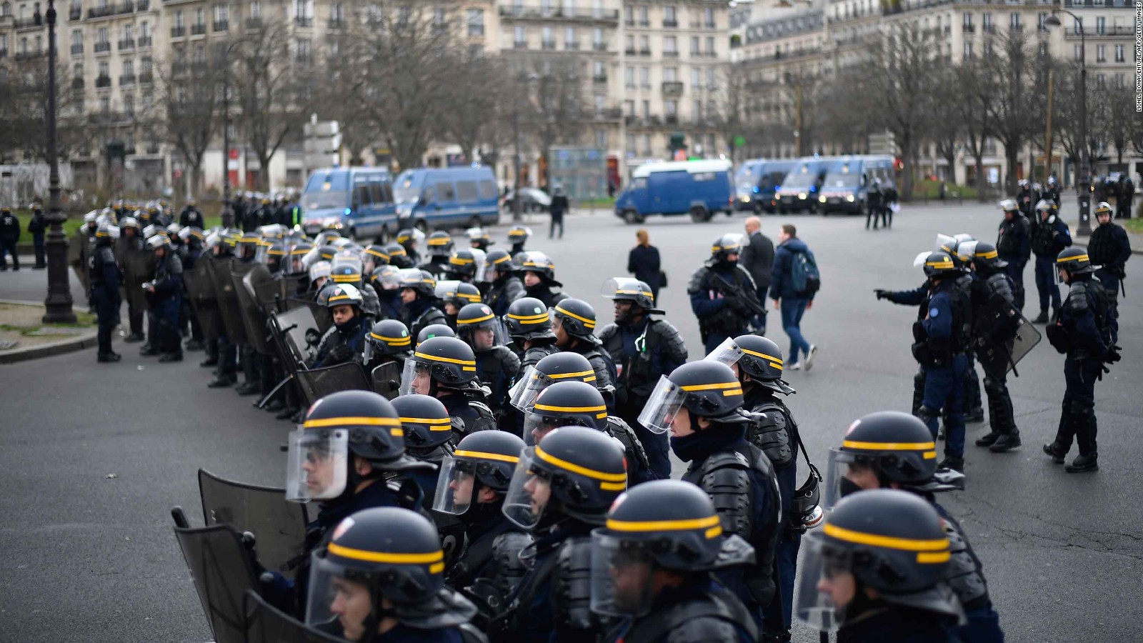 Paris students blockade schools in anti-police protests - CNN