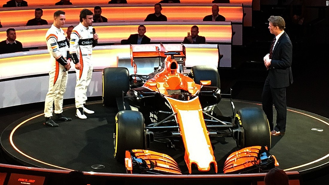 Two-time world champion Alonso will be partnered at McLaren by Belgian rookie Stoffel Vandoorne, who has replaced veteran Jenson Button.