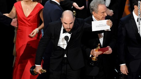 Remember when "La La Land" was announced the 2017 Best Picture winner over "Moonlight" due to an envelope flub? Blame the accountants. 