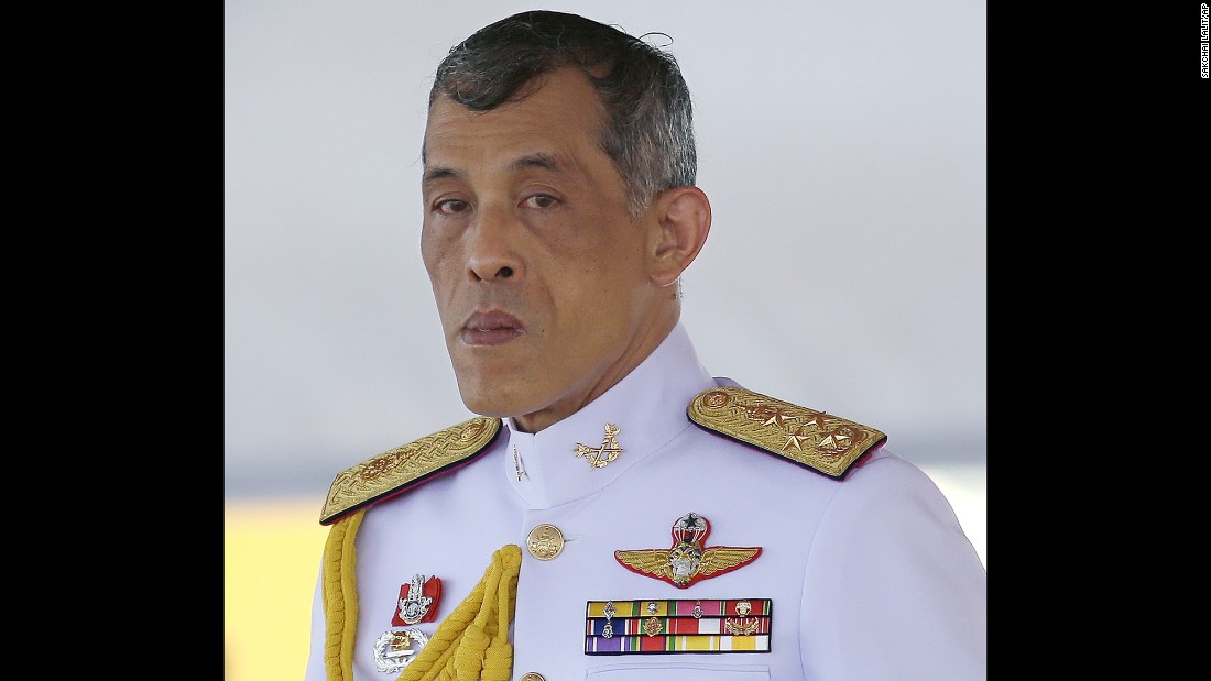 &lt;a href=&quot;http://www.cnn.com/2016/12/01/asia/thailand-king-rama-x-vajiralongkorn/&quot;&gt;King Maha Vajiralongkorn Bodindradebayavarangkun&lt;/a&gt; assumed the throne in Thailand in December 2016, nearly two months after the death of his father, &lt;a href=&quot;http://www.cnn.com/2016/10/13/asia/thai-king-bhumibol-adulyadej-dies/&quot;&gt;King Bhumibol Adulyadej&lt;/a&gt;. 