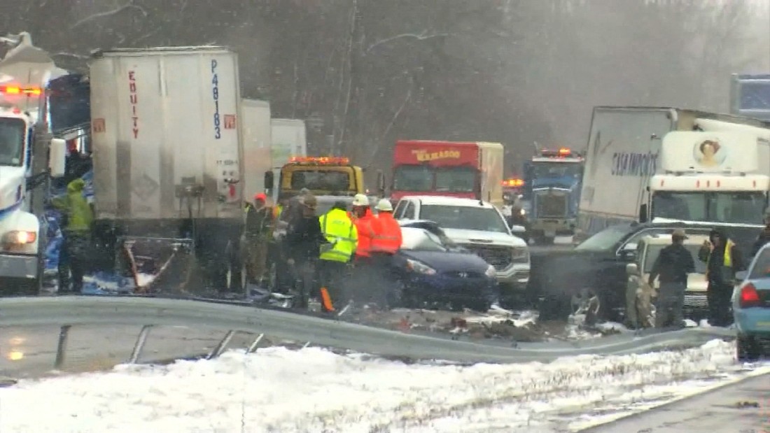 Impresionante Accidente Múltiple En Nueva York - CNN Video