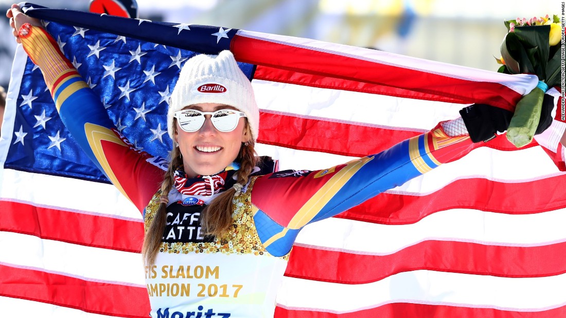 America&#39;s &lt;a href=&quot;http://cnn.com/2017/03/20/sport/alpine-edge-mikaela-shiffrin-backroom-team/index.html&quot;&gt;golden girl&lt;/a&gt; Shiffrin enjoyed a storming season so far. On her way to claiming the overall title, she made history with &lt;a href=&quot;http://cnn.com/2017/02/17/sport/mikaela-shiffrin-st-moritz-2017/&quot; target=&quot;_blank&quot;&gt;her third successive world championship slalom title.&lt;/a&gt;