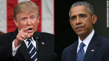President Trump and President Obama represent two visions of America. Which one will prevail is unknown. 