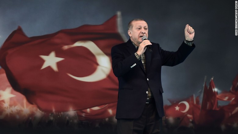 Erdogan: Germany using 'Nazi practices'