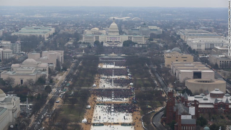 It took FOIA for Park Service to release photos of Obama, Trump inauguration crowd sizes