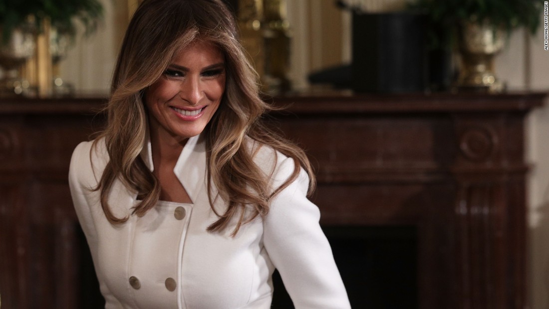 Melania Trump finds her way in her first 100 days - CNNPolitics