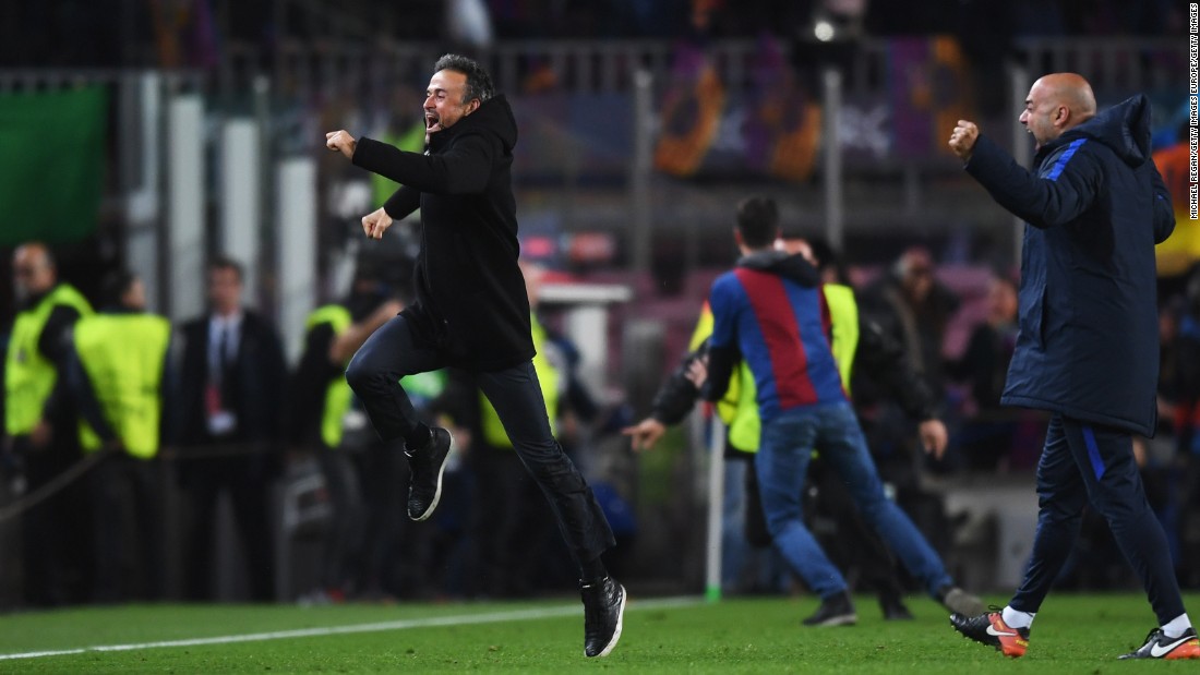 Barcelona Routs Psg In Historic Champions League Comeback Cnn