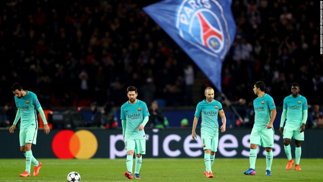 Unai Emery&#39;s PSG had been utterly dominant at the Parc des Princes just three weeks ago -- appearing to end this Champions League last 16 tie as a contest.