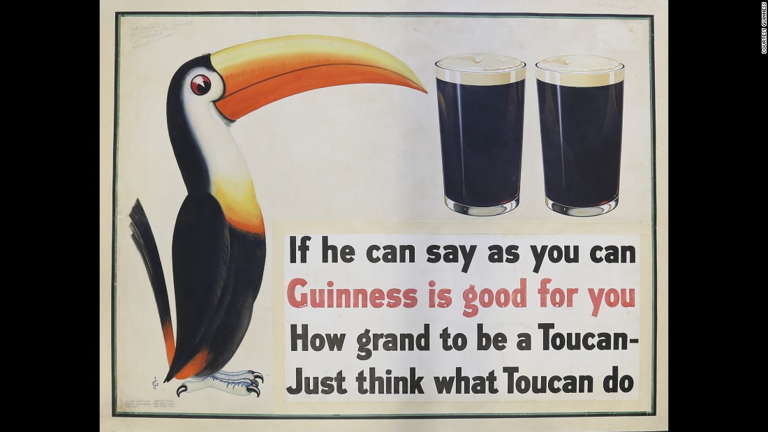 Guinness, the famous stout beer, had among its famous slogans of the 1920s, &#39;30s and &#39;40s such health claims such as &quot;Guinness is good for you&quot; and &quot;Guinness for Strength.&quot;