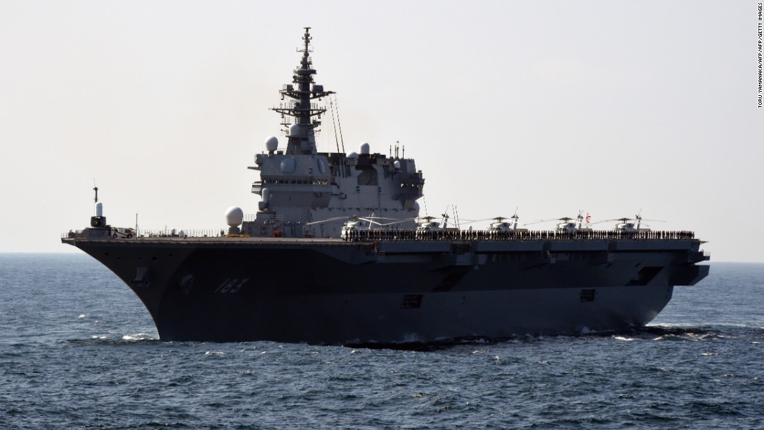 &lt;strong&gt;Japan&#39;s Maritime Self-Defense Force helicopter destroyer Izumo takes part in a fleet review off Sagami Bay in October  2015. Helicopter destroyers combine with Japanese subs to give Tokyo exceptional anti-submarine warfare capabilities.&lt;/strong&gt;