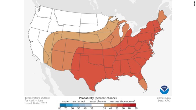 Noaa Says Expect A Warmer Spring - Cnn