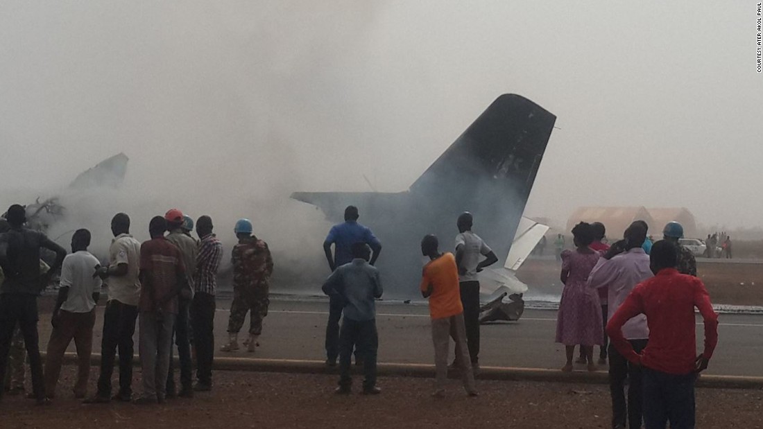 South Sudan plane crash: All on board survive 'miraculous' landing