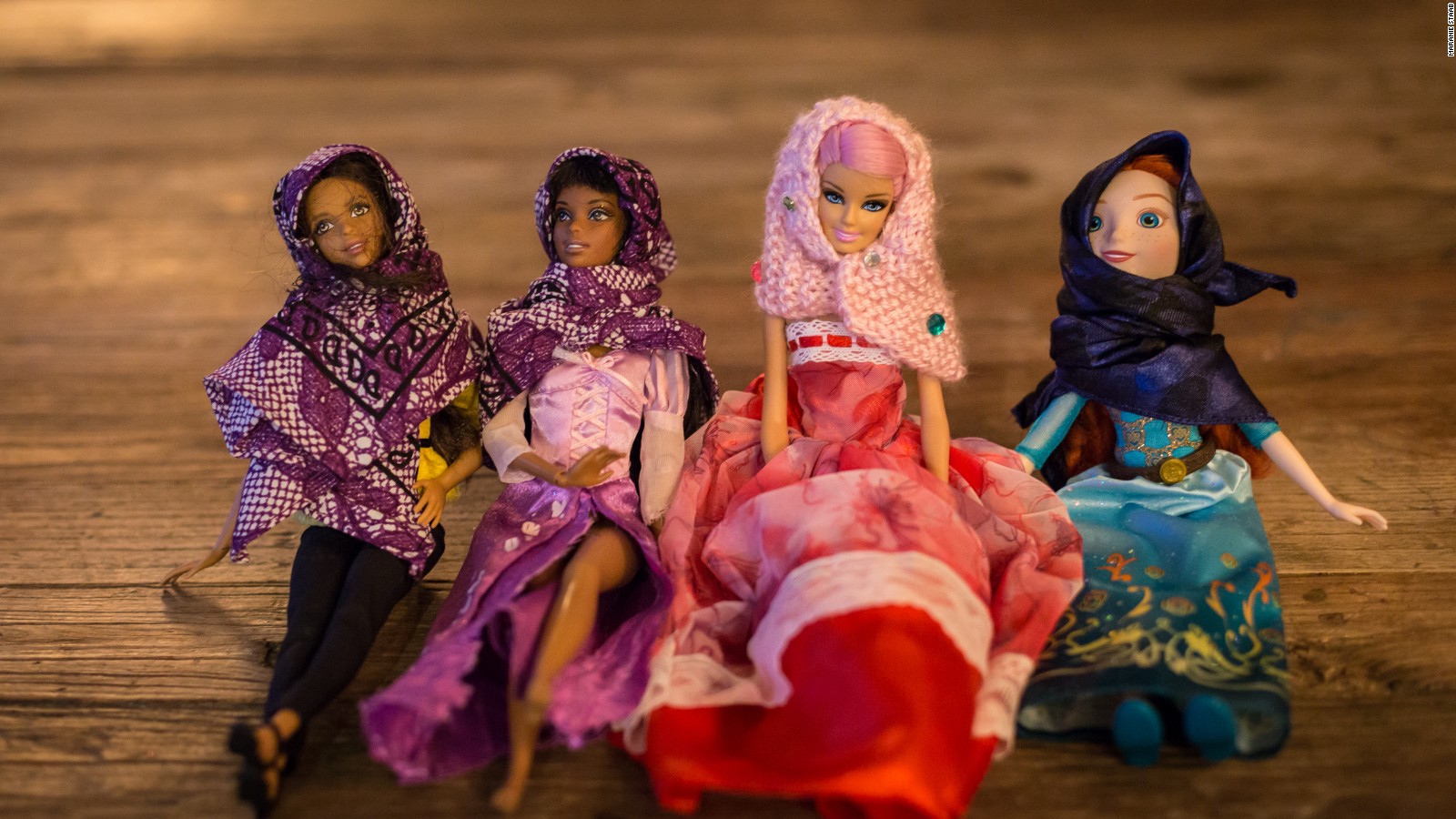 These moms are making tiny hijabs for their kids' dolls - CNN