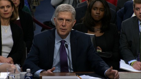 Neil Gorsuch confirmation hearing 1