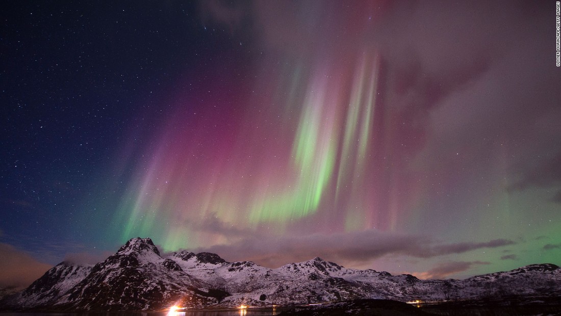 (CNN)The aurora borealis, or northern lights, could easily be described as Earth's greatest light show. A phenomenon that's exclusive to the higher l