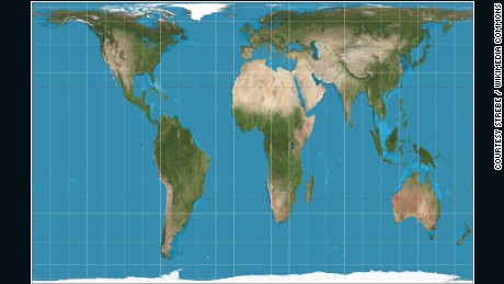 true size of africa map Why Do Western Maps Shrink Africa Cnn true size of africa map