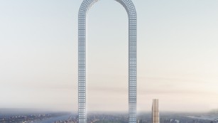 The Big Bend: A U-shaped skyscraper that aims to be the longest in