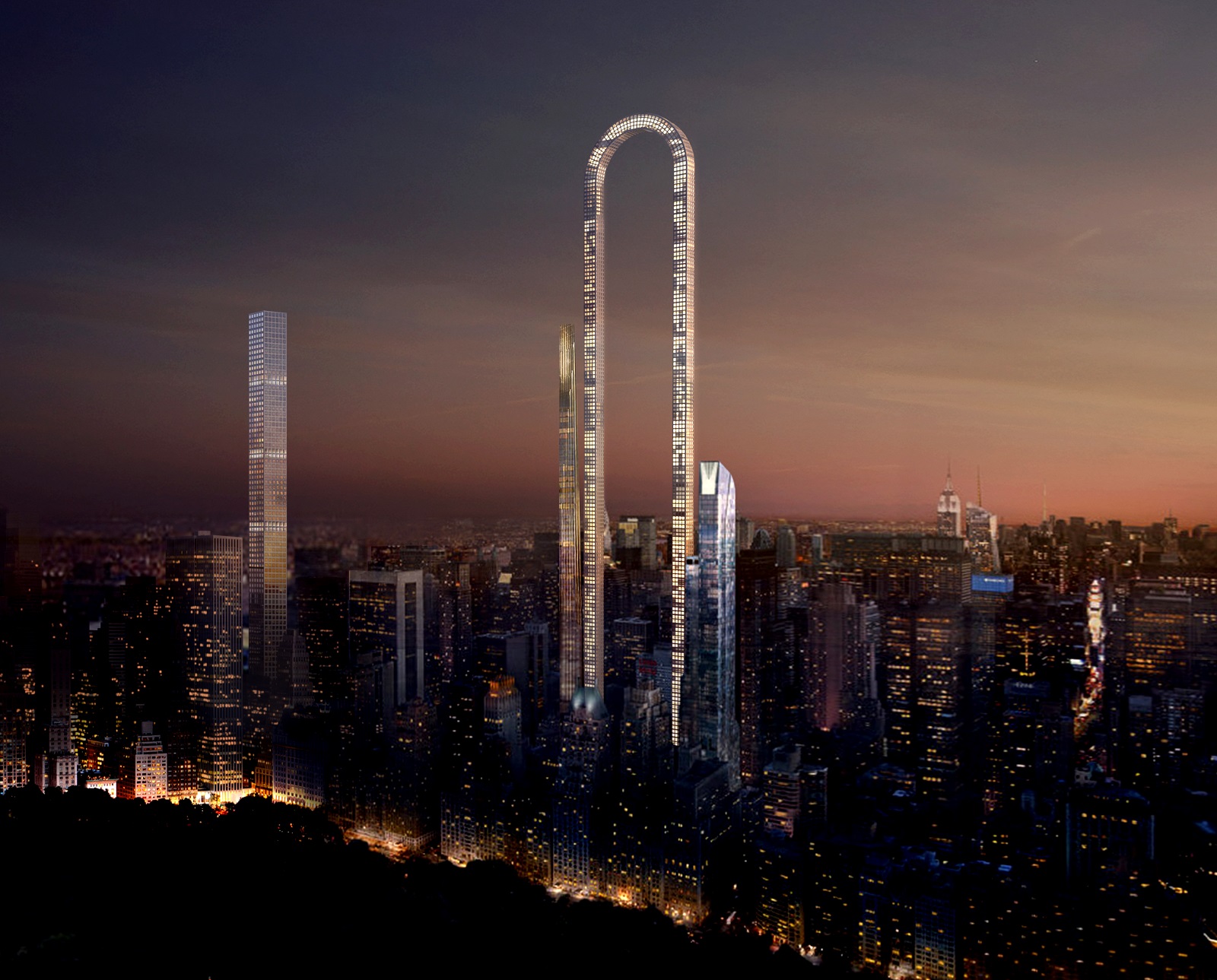 The Big Bend A U Shaped Skyscraper That Aims To Be The Longest In The World Cnn