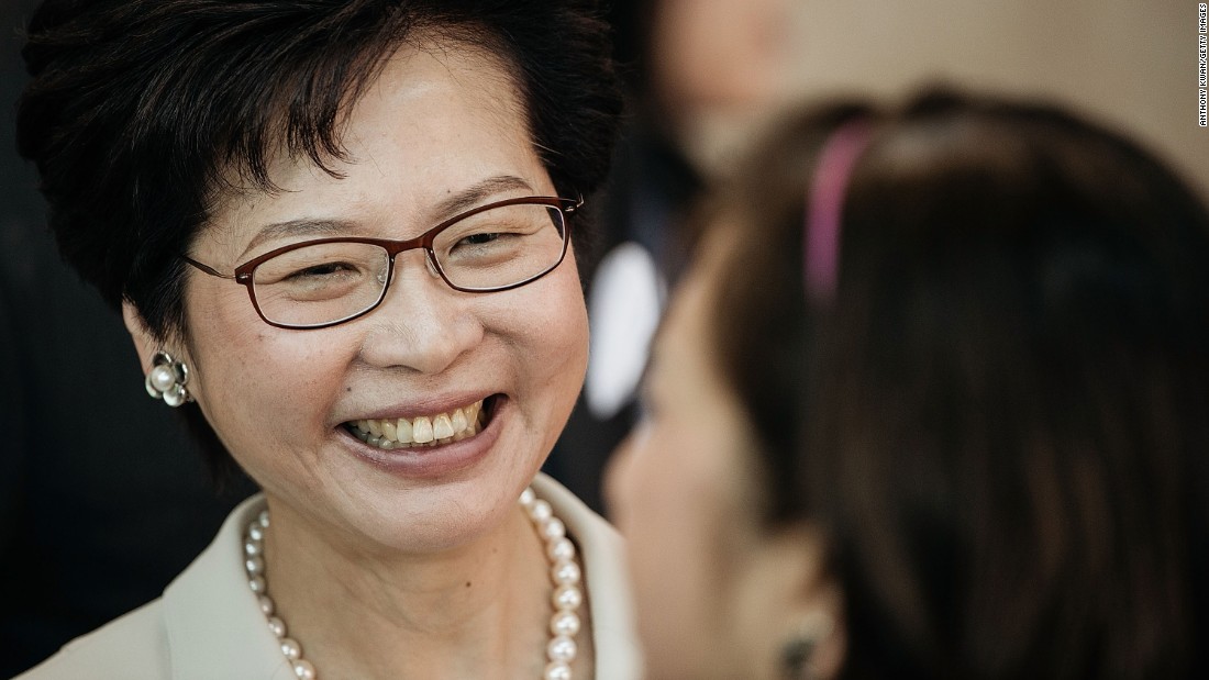 Hong Kong: Carrie Lam selected to be city's next leader - CNN