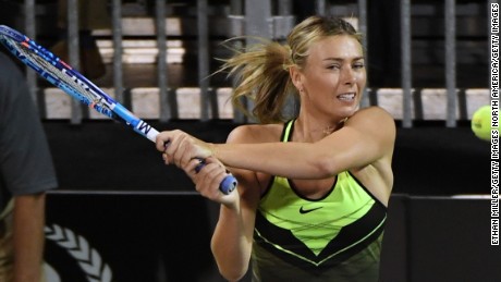 Maria Sharapova: Russian happy to have &#39;day job back&#39; after doping ban