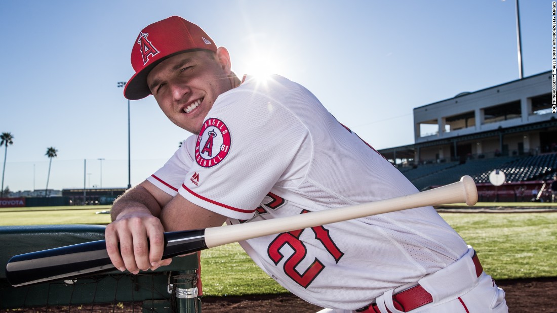 Los Angeles Angels centerfielder Trout is widely considered the most dominant position player in the sport. The 25-year-old signed a six-year, $144.5 million deal which will catapult his 2018 salary to over $34 million.  