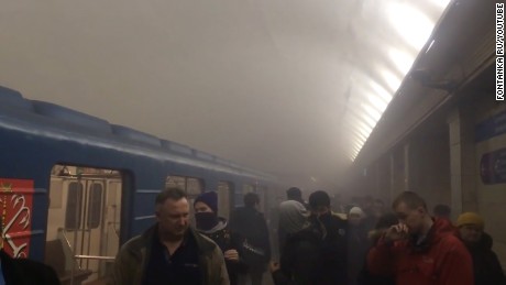 St. Petersburg metro explosion: 11 dead in Russia blast