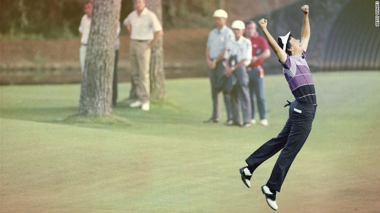 Larry Mize and the 'impossible' shot that won the Masters