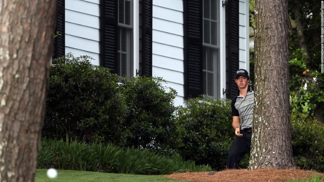 A baby-faced McIlroy looked primed to claim his first major title at The Masters in 2011. The 21-year-old teed off with a commanding four-shot final day lead in Augusta and, despite a shaky start, he still led by one at the turn. Yet a skewed drive into the trees at the 10th tee sparked a catastrophic collapse for the Northern Irishman, who dropped six shots over the next three holes to finish the day tied for 15th. &lt;strong&gt;Look through the gallery to see more of the biggest meltdowns in the history of golf.&lt;/strong&gt;