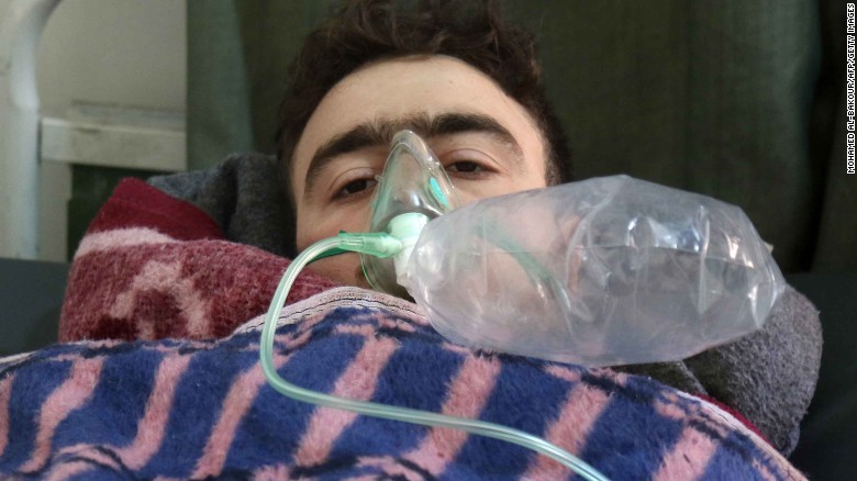 Image result for 70 killed in suspected Syria chemical attack