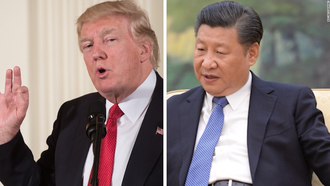 Trump Xi Talked Syria Over The Most Beautiful Cake Cnn Politics