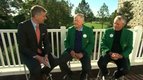 Golf icons remember Arnold Palmer