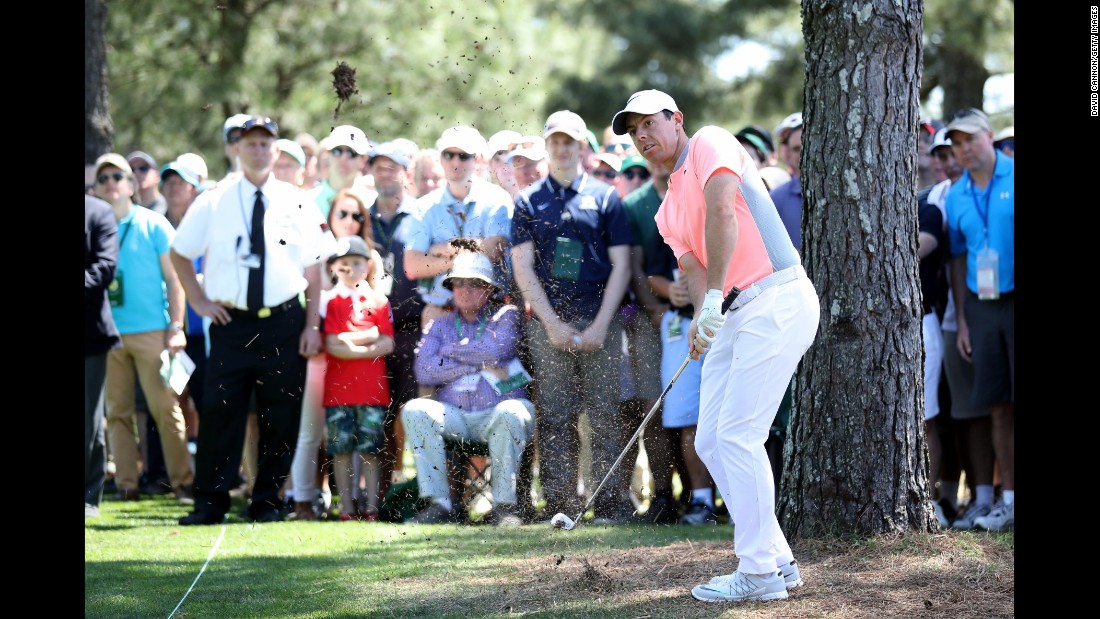 Rory McIlroy posted a fourth consecutive top 10 at the Masters but needs a win to complete the career grand slam of all four major titles.  