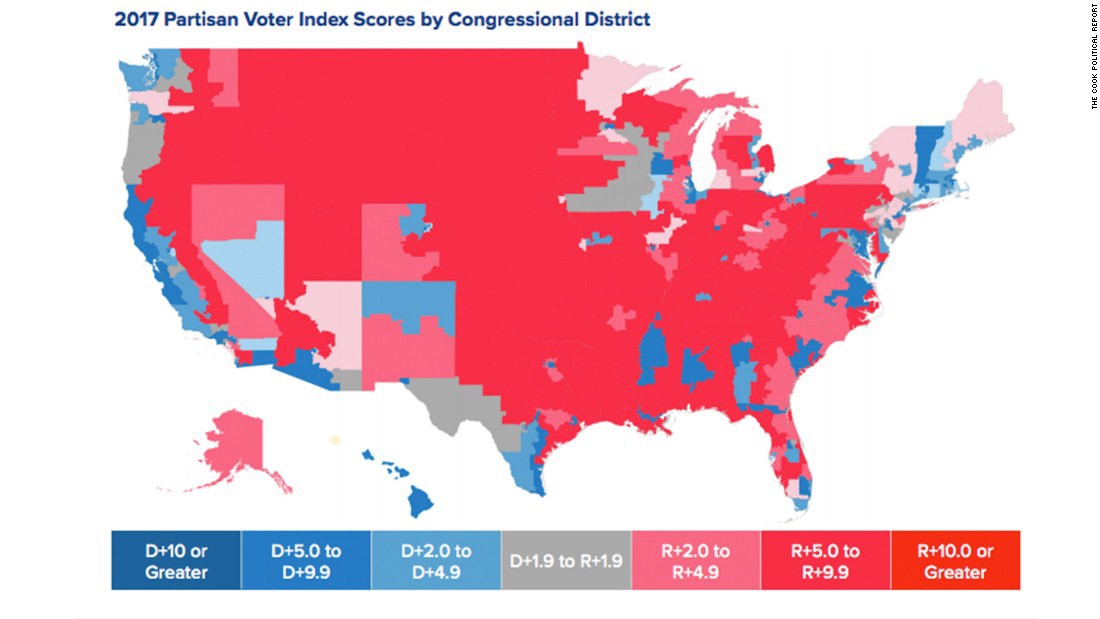 A Revealing Map That Shows We Really Do Live In Two Different Americas Cnnpolitics 9325