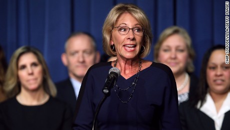 Betsy DeVos is failing an entire generation of students