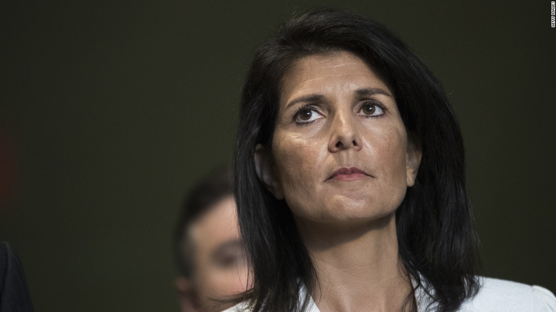 Haley: 'President Trump believes the climate is changing' - CNNPolitics