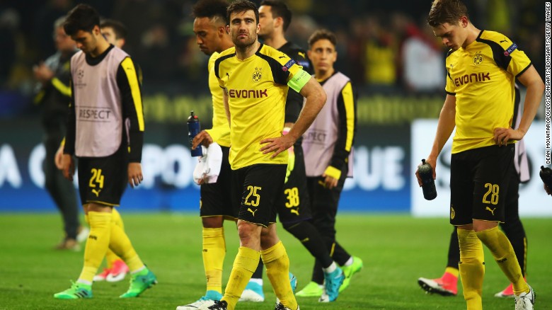 Dortmund players