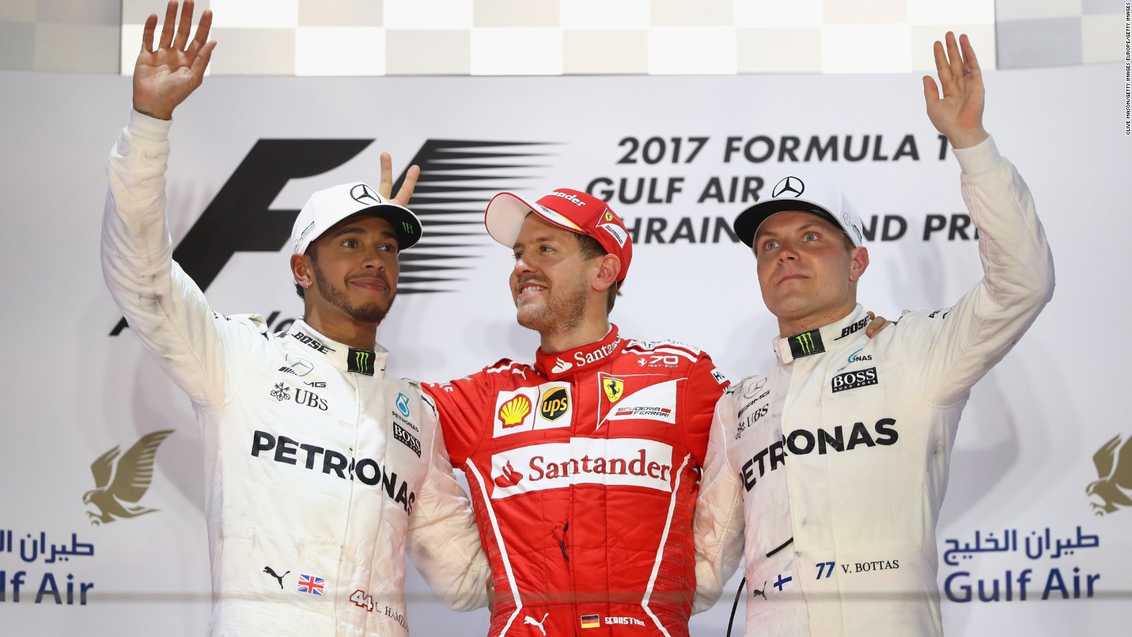 F1 Best Images From 2017 Bahrain Gp