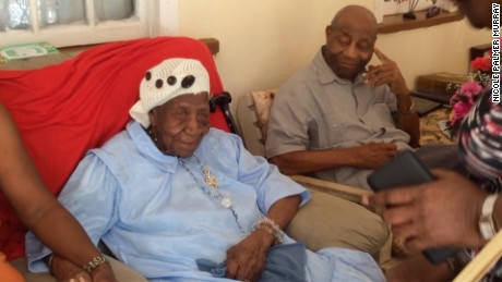 Violet-Mosse Brown, known as Aunt V, celebrates her 117th birthday in March.