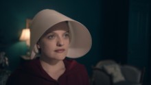 Elisabeth Moss in 'The Handmaid's Tale'