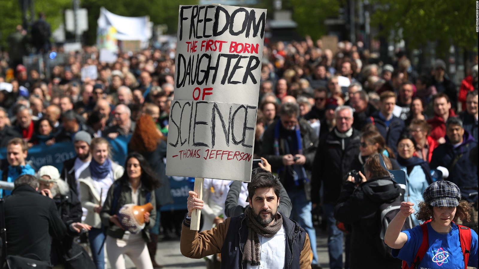 March for Science: Crowds join global Earth Day protests - CNN