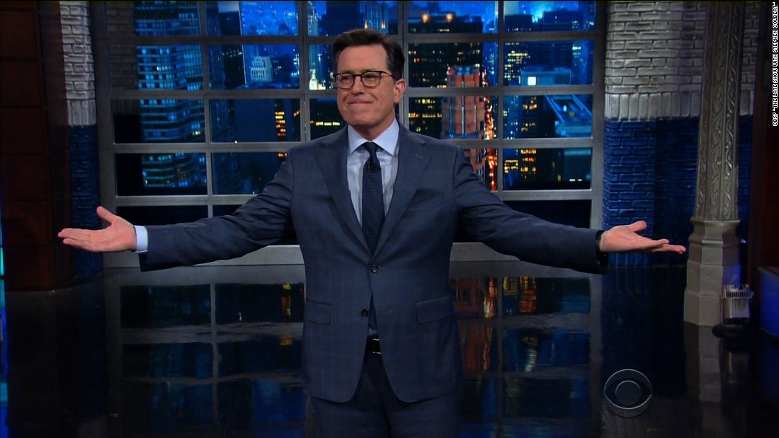 Colbert Tears Apart Trump S Accomplishments Cnn Video