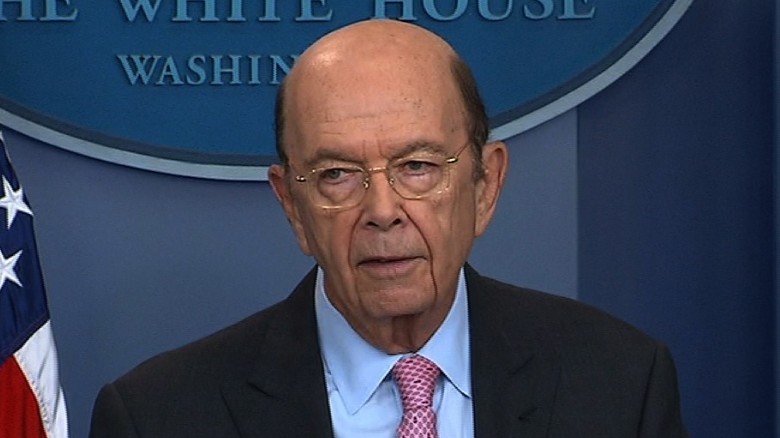 Wilbur Ross Us Airstrike In Syria Was In Lieu Of After Dinner