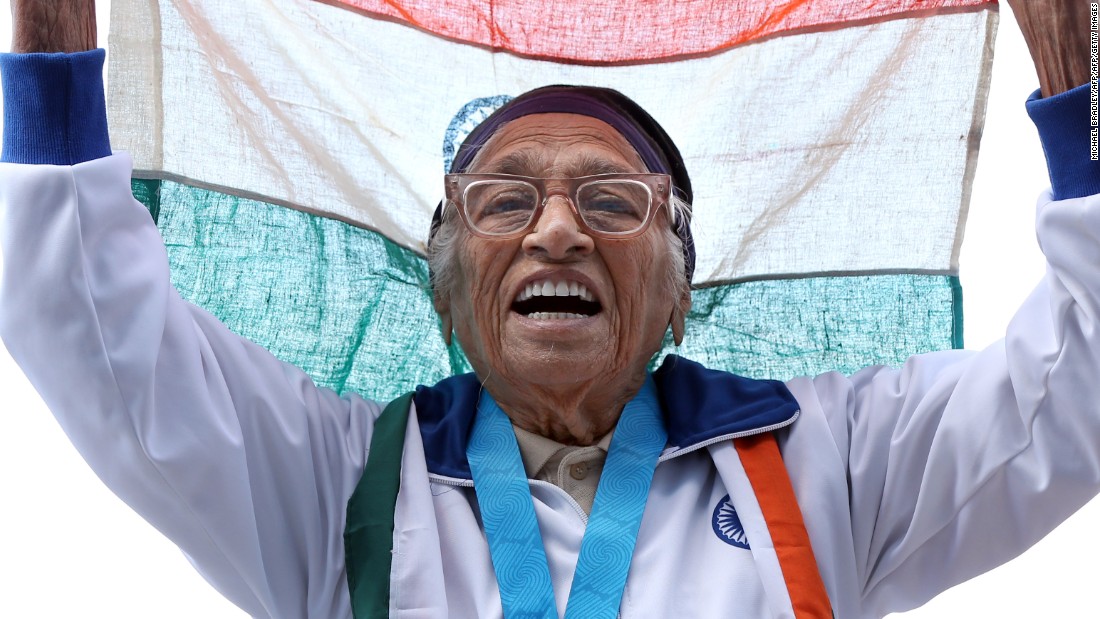 World Masters Games: Man Kaur wins 100m gold at age 101 - CNN