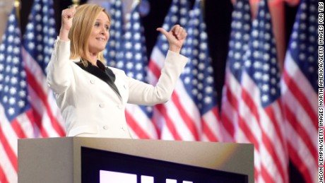 Host Samantha Bee onstage during Full Frontal With Samantha Bee&#39;s Not The White House Correspondents&#39; Dinner at DAR Constitution Hall on April 29, 2017 in Washington, DC.  (Photo by Jason Kempin/Getty Images for TBS)